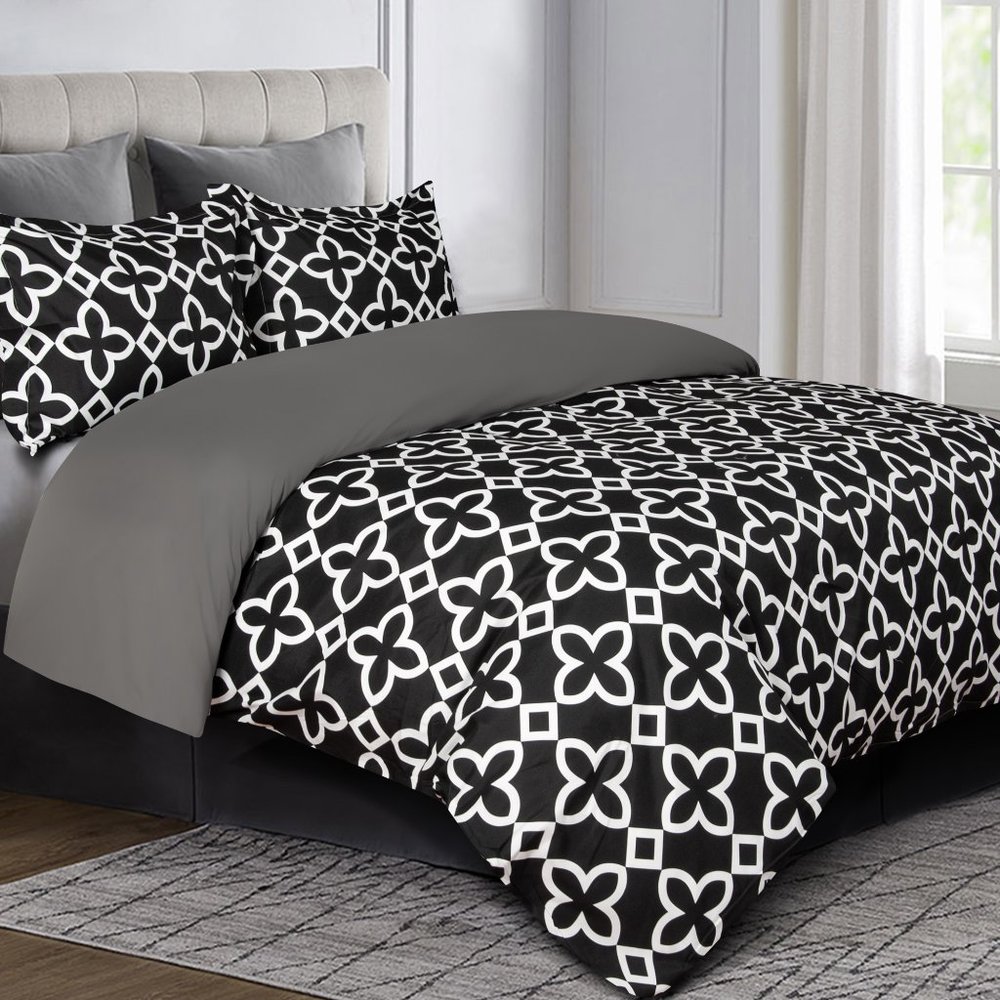 NTBAY King Size Duvet Cover with Zipper Closure